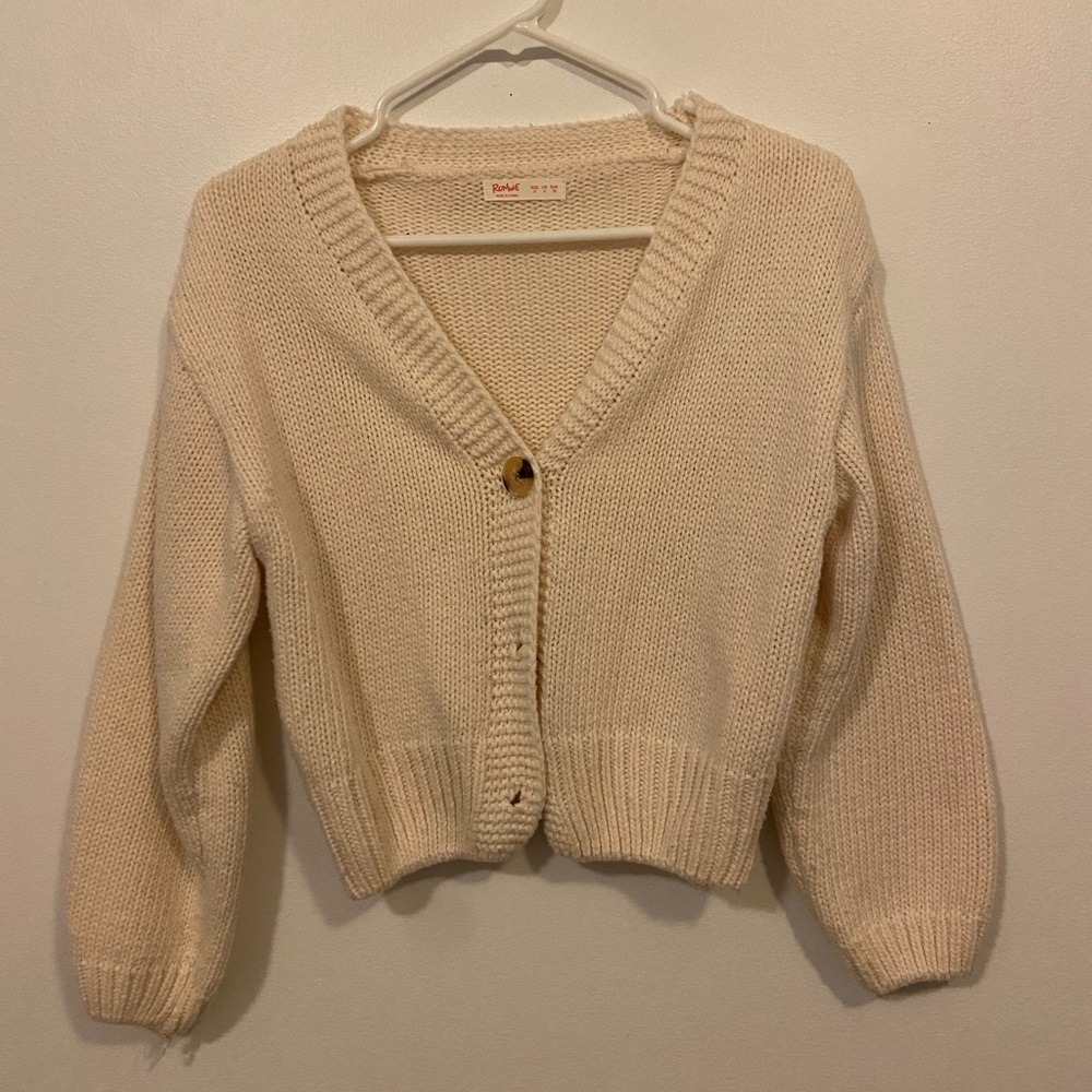 Cream Cardigan